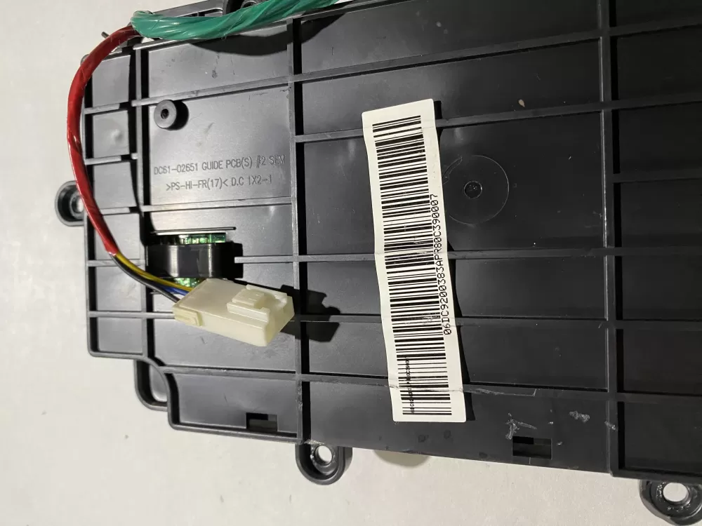 Samsung DC92-00383E DC92-00383A Washer UI Control Board AZ190683 | BKV873
