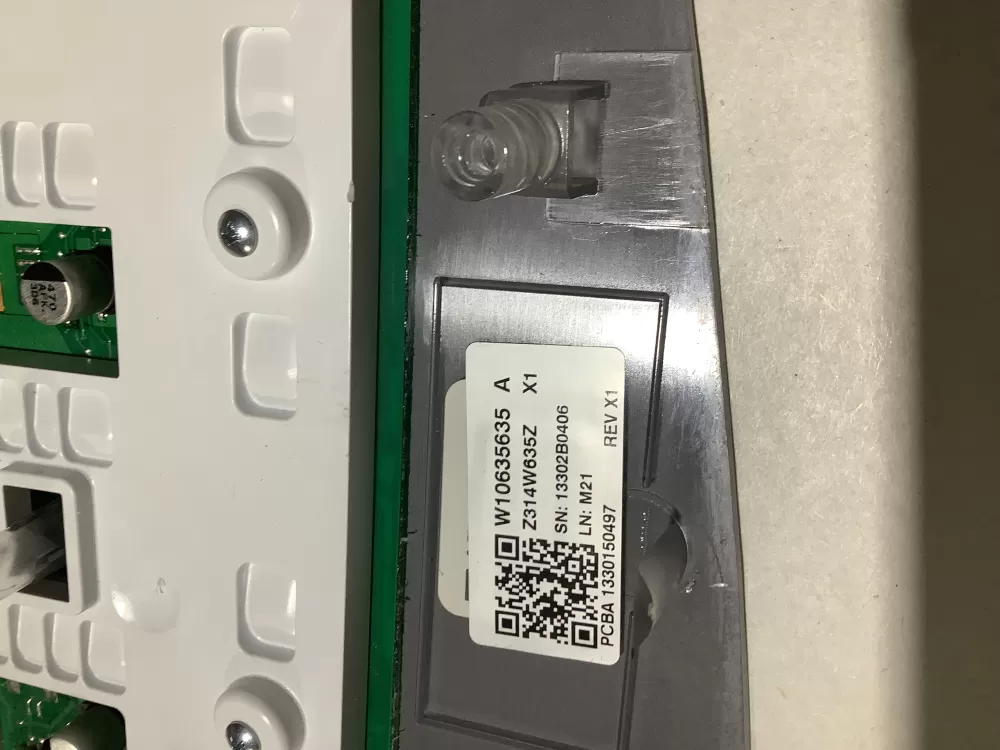 Whirlpool W10635635A Washer Control Panel AZ146454 | ZCV762