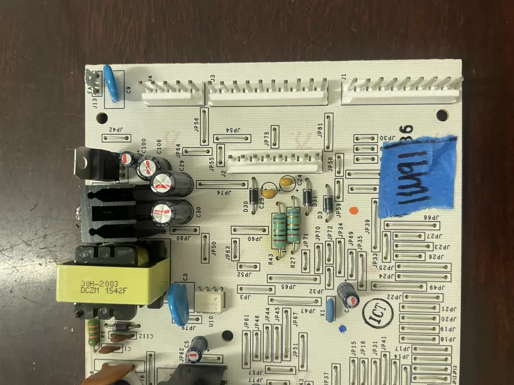 GE EBX1110P002 200D6221G036 Refrigerator Control Board AZ37058 | KM91