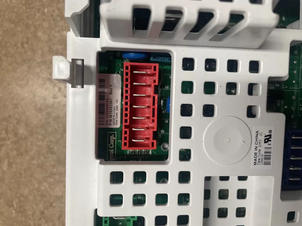 Whirlpool W10445278 W10480126 PS3653300 Washer Control Board AZ17741 | KMV232