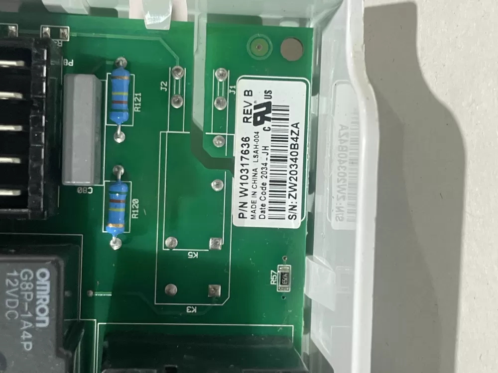 Whirlpool W10259285 W10317636 WPW10317636 Dryer Control Board AZ151994 | Wm845