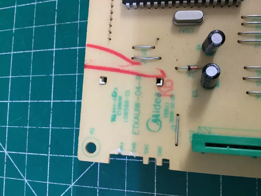 Midea MD12011L E198946 Microwave Control Board AZ196256 | NR305