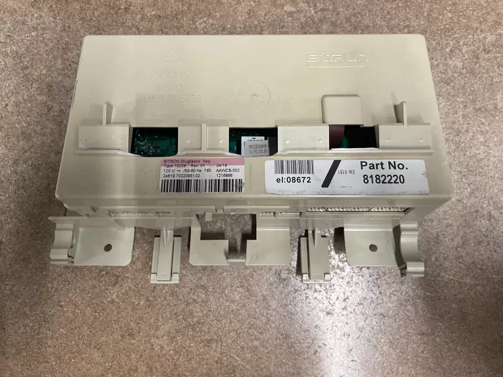 Whirlpool 8182220 Washer Control Board