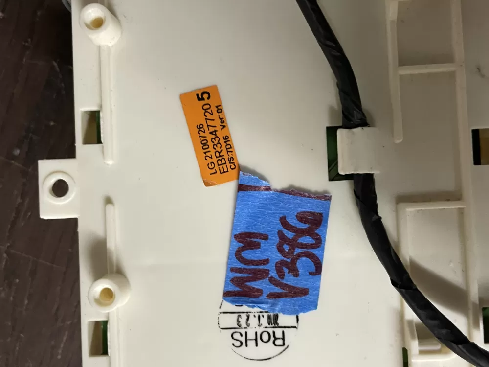 LG EAX32221201 EBR33477205 Dryer Control Board AZ39570 | Wmv386