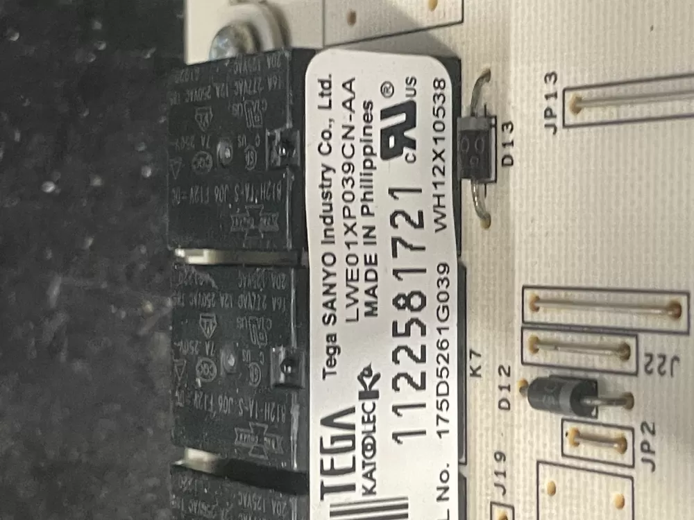 GE WH12X10614 175D5261G039 EBX1129P004 Washer Control Board AZ15340 | 770