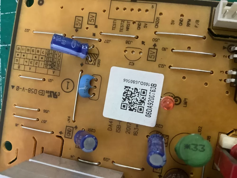 Samsung DA92-00763B Refrigerator Control Board Inverter AZ206699 | NR1780