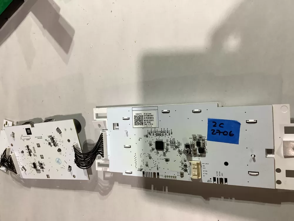 GE 308D1567G017 0021800213A WH22X32061 Washer Control Board