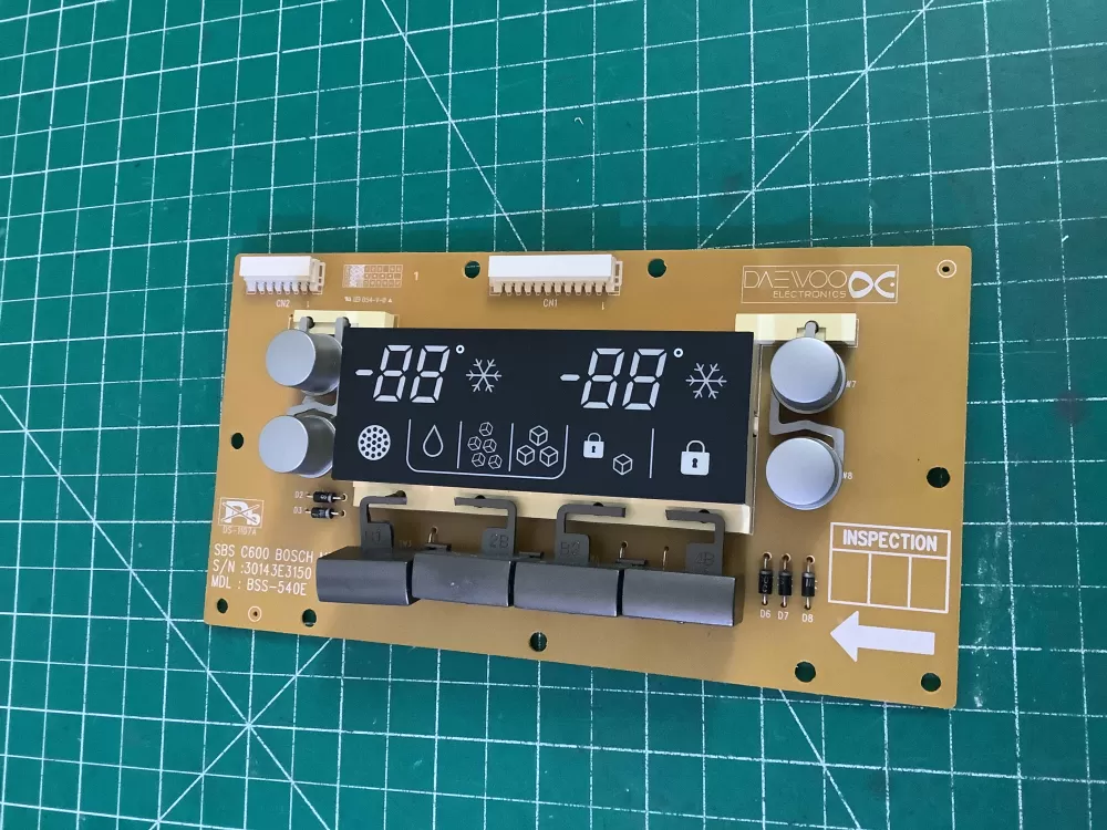 Bosch Refrigerator Control Board 30143E3150 BSS-540E AZ203974 | NR345