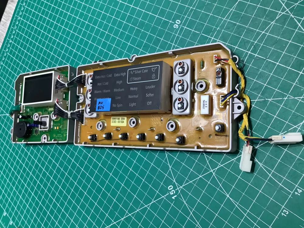 Samsung DC92-00130A DC92-00125A Washer UI Control Board AZ186479 | AV825