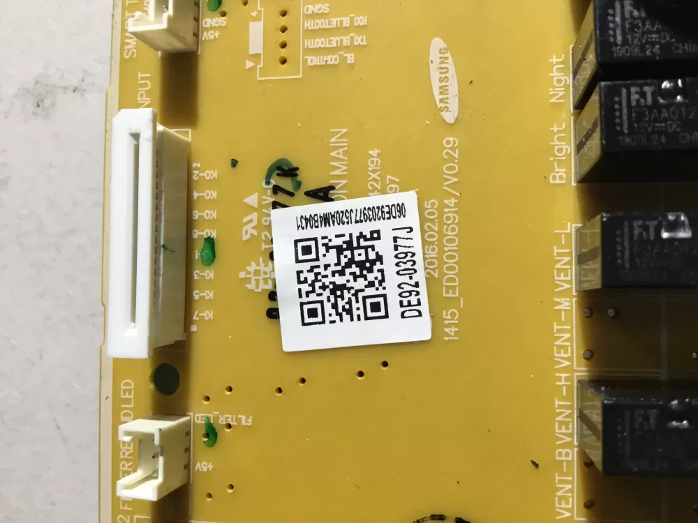 Samsung DE92-03977J Microwave Control Board AZ41496 | NR1717