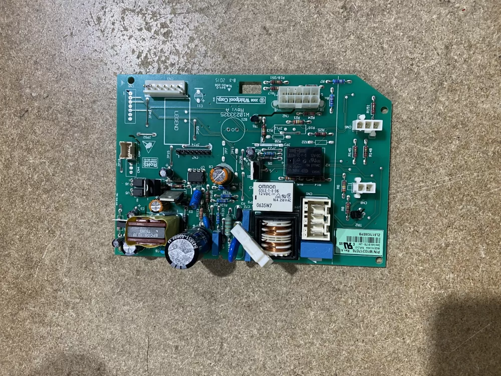 Whirlpool KitchenAid Kenmore Jenn-Air AP6019378 W10205552 W10268635 W10317076 WPW10317076 PS11752684 Refrigerator Control Board