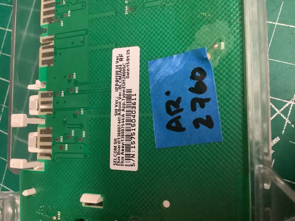 Electrolux A03288309 Washer Control Board AZ207424 | AR2760