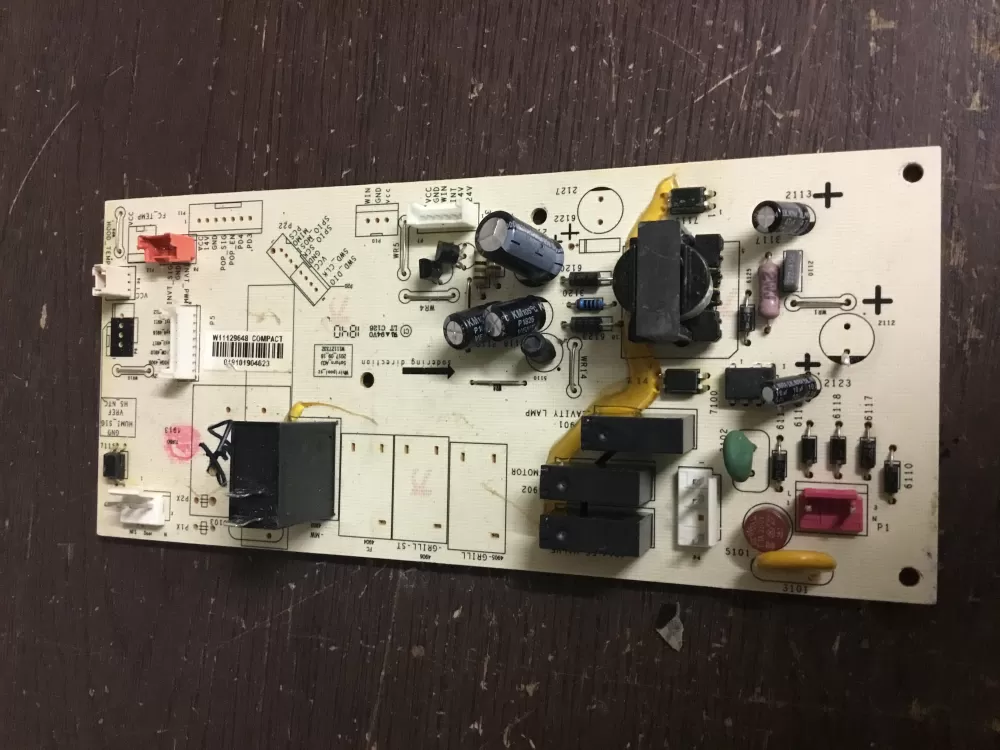 Whirlpool W11129648 Microwave Control Board Panel