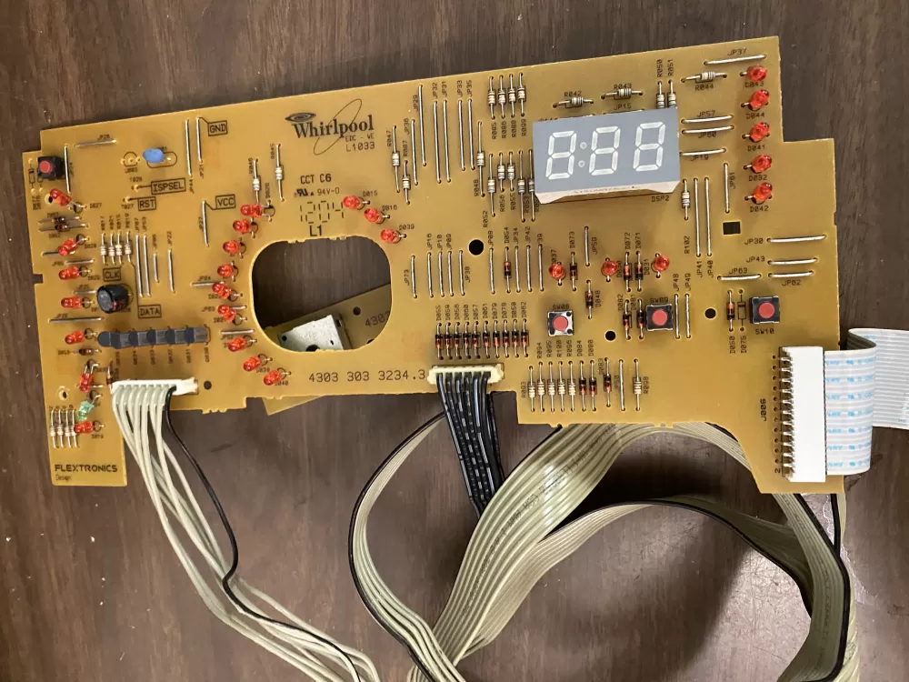 Whirlpool 4619 702 1093 1-02 Washer Control Board Panel AZ85286 | BK1013