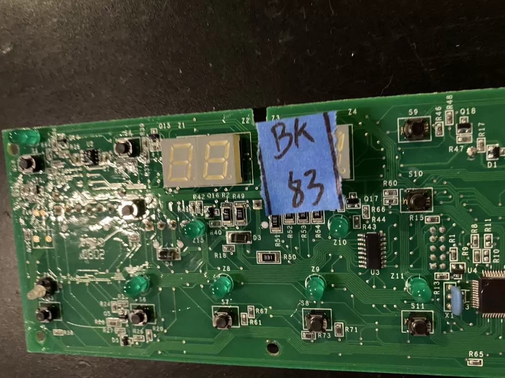 GE 200D7355G052 WR55X10802 AP4413411 Refrigerator Control Board AZ25824 | BK83