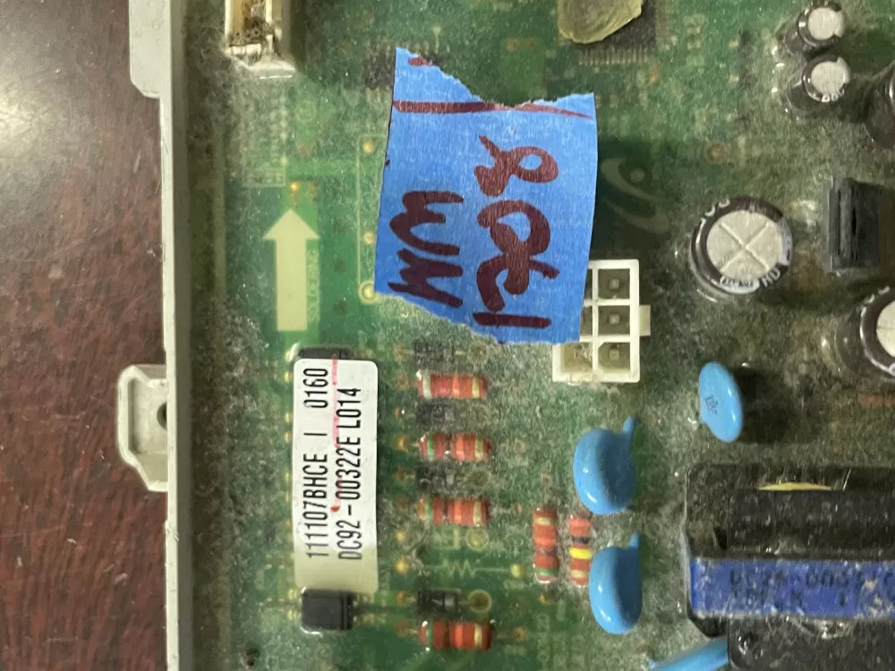 Samsung DC92-00322E Dryer Electronic Control Board AZ40646 | Wm1708