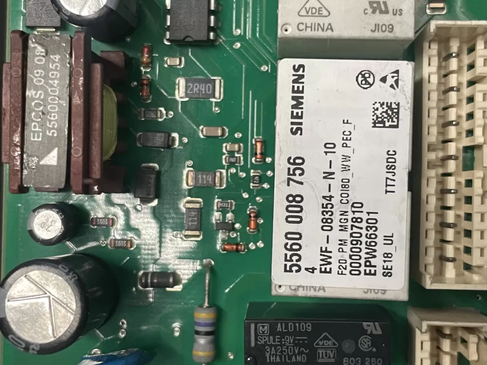 Bosch Siemens 5560-008-756 EPW66301 Washer Control Board AZ12496 | 641