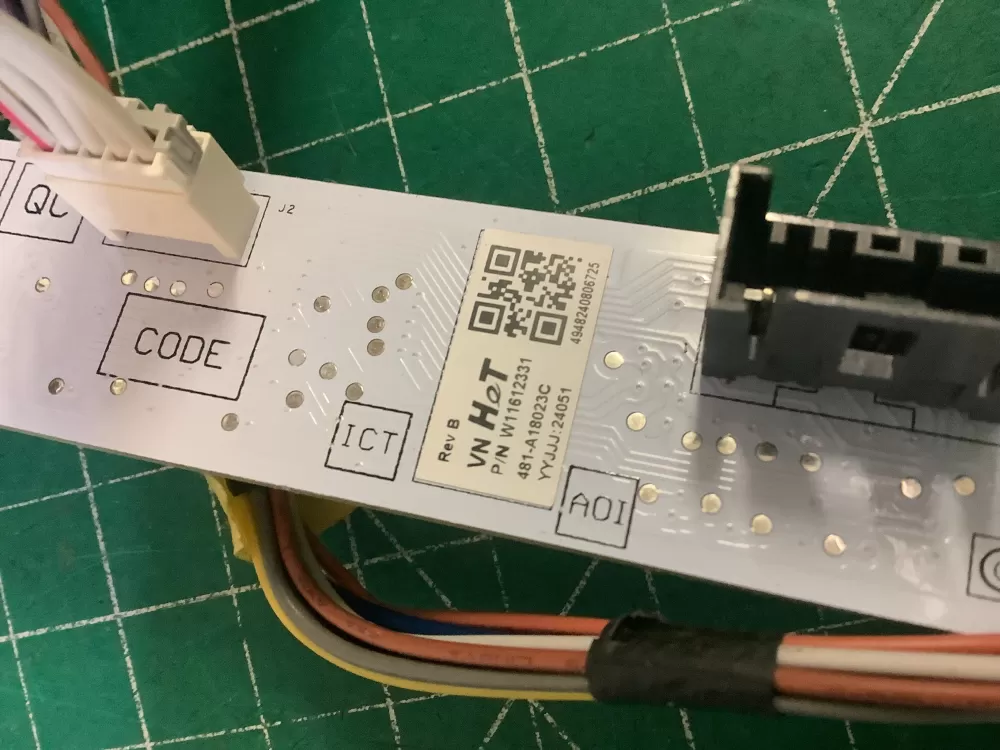 Whirlpool W11612331 Washer Touch Sensor Control Board AZ195061 | NR658