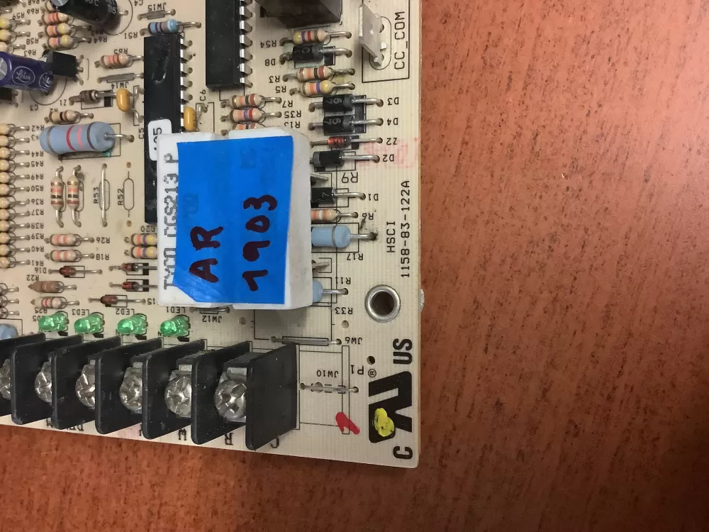 Carrier Control Fan Circuit Board 1158-83-122A AZ195700 | AR1903