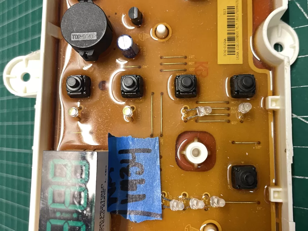 Samsung DC92 01624A Washer Control Board AZ211040 | Wmv934
