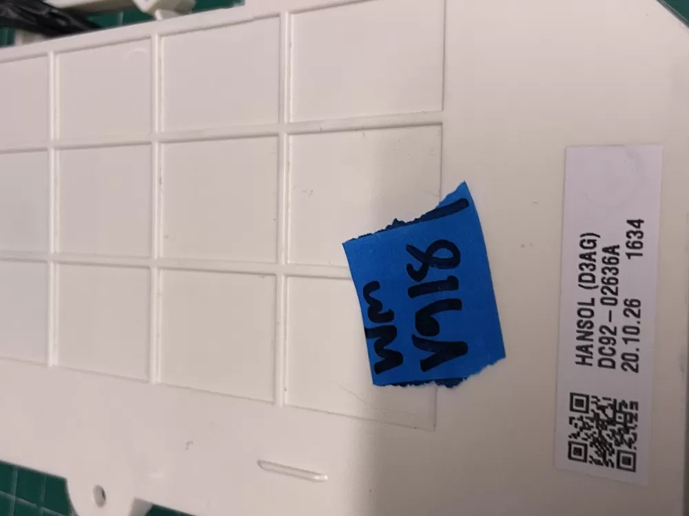 Samsung DC92 02636A Washer Control Board AZ207266 | Wmv918