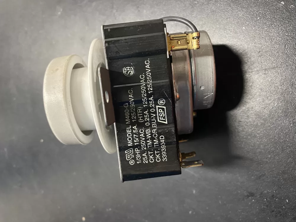 Whirlpool  Kenmore  Roper  Estate AP6009020 3393934 3976569 WP3976569 PS11742162 Dryer Timer