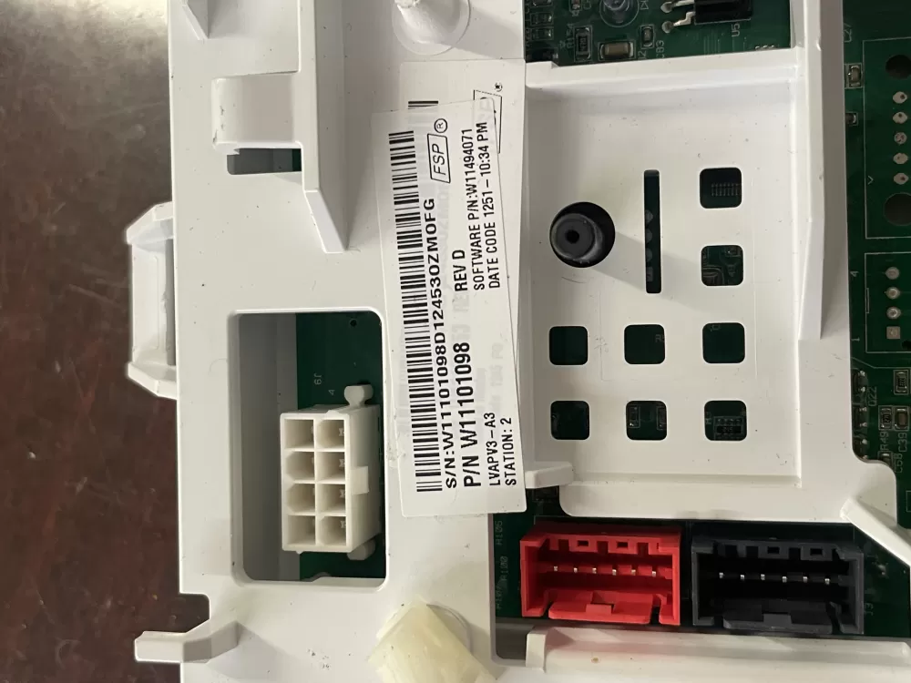 Whirlpool Maytag W11101098 W11170317 Washer Control Board AZ40649 | Wm1708