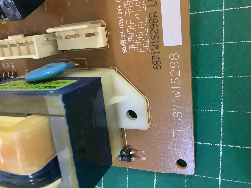 LG 6871W1S298A AP4440599 Microwave Control Board AZ200484 | NR2796