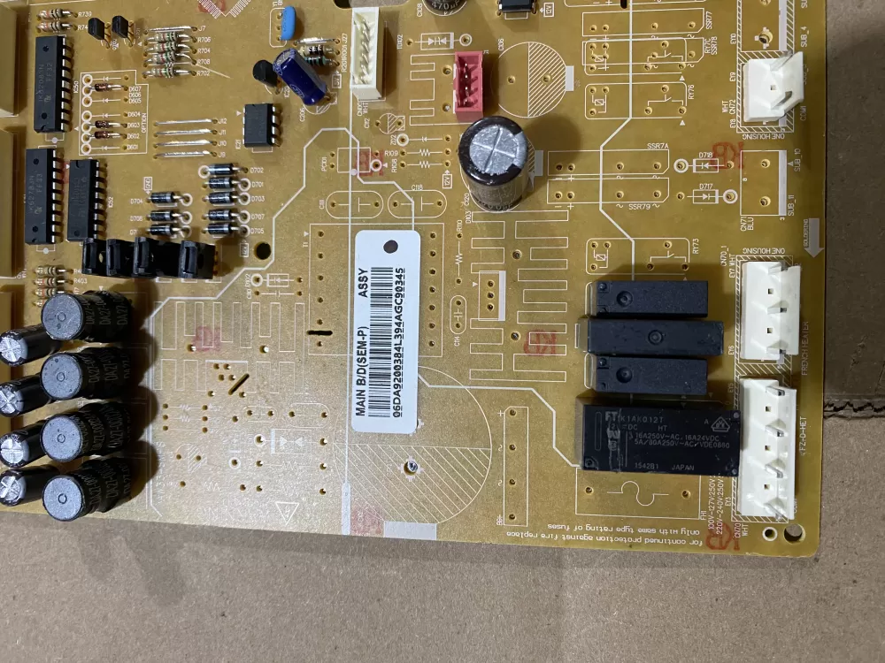 Samsung DA92 00384L DA9200384L Refrigerator Control Board AZ88272 | BK760
