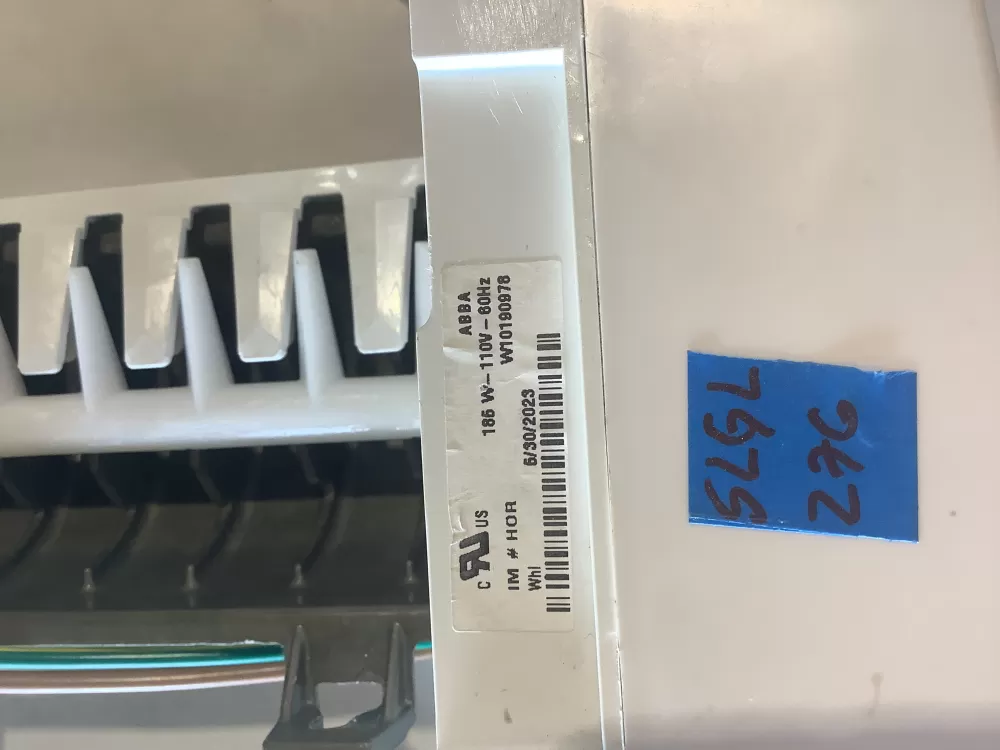 Whirlpool Refrigerator Icemaker Assembly W10190978 AZ152347 | SL276