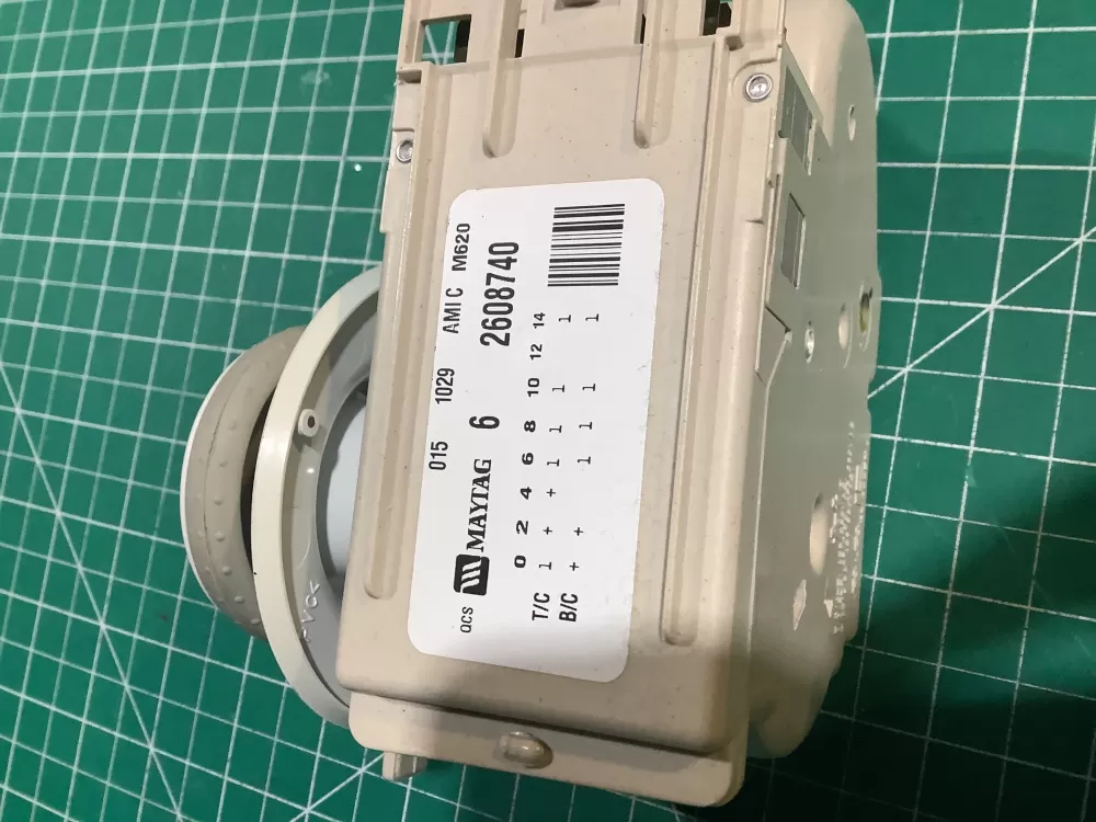 Maytag 62608740 6 2608740 2608740  22003370 Washer Timer AZ145658 | NR2442