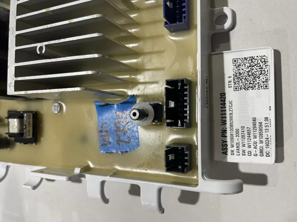 Whirlpool Maytag W11114420 W11266624 Washer Control Board AZ185856 | Wm2724