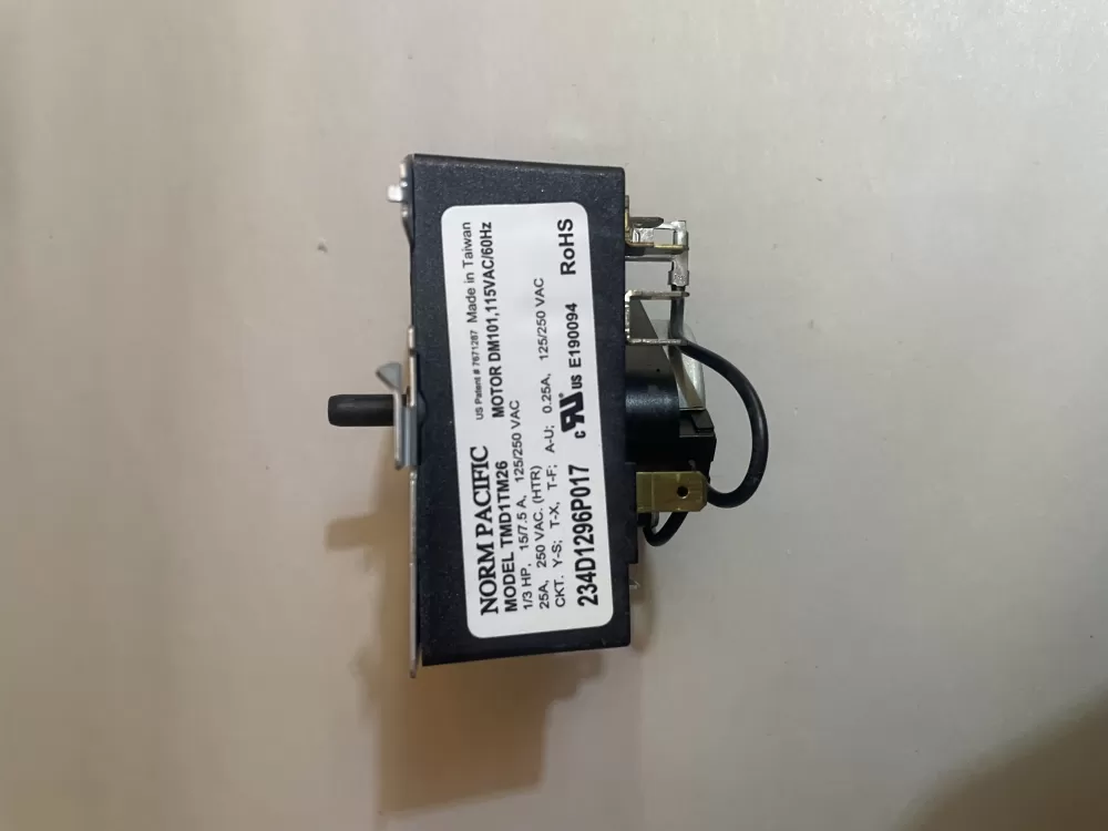 Kenmore  General Electric WE4M521 WE04X22654 PS11721520 234D1296P017 Dryer Timer