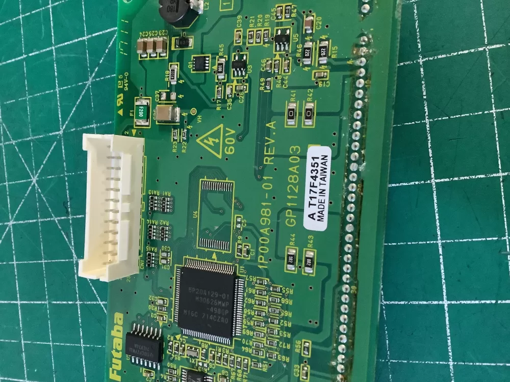 Samsung 00104A GP1128A03 Microwave Control Board Vf Display AZ213352 | NR109