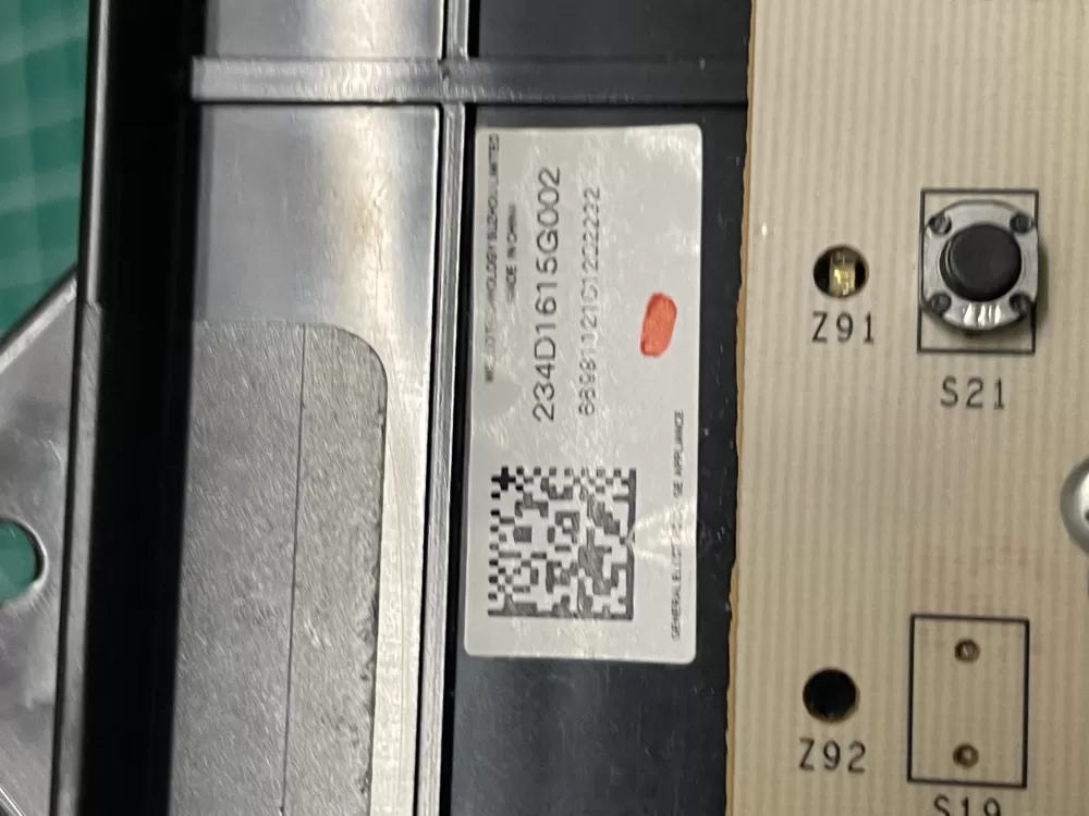 GE WE04X20528 WE04X20388 234D1615G002 Dryer Control Board AZ203111 | Wmv904