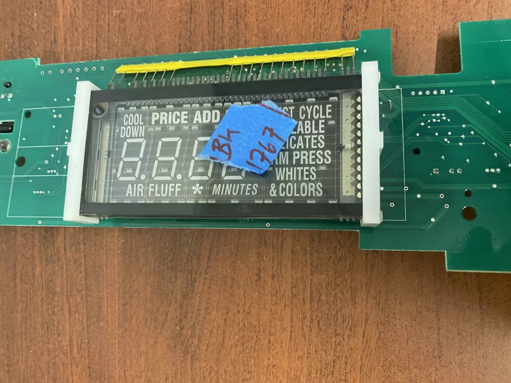 Maytag W10166387 W10166316 Dryer Control Board Display Used AZ45158 | BK1767