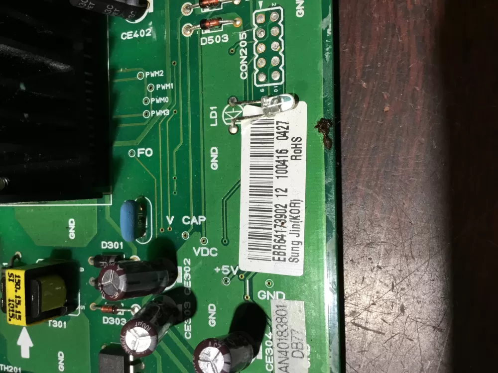 Kenmore LG EBR64173902 Refrigerator Control Board Electronic AZ72109 | NR1824