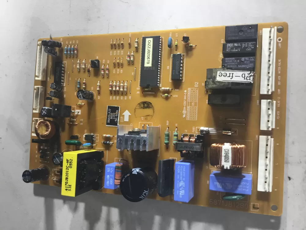 LG 6871JB1280P 6871JB1280L Refrigerator Control Board