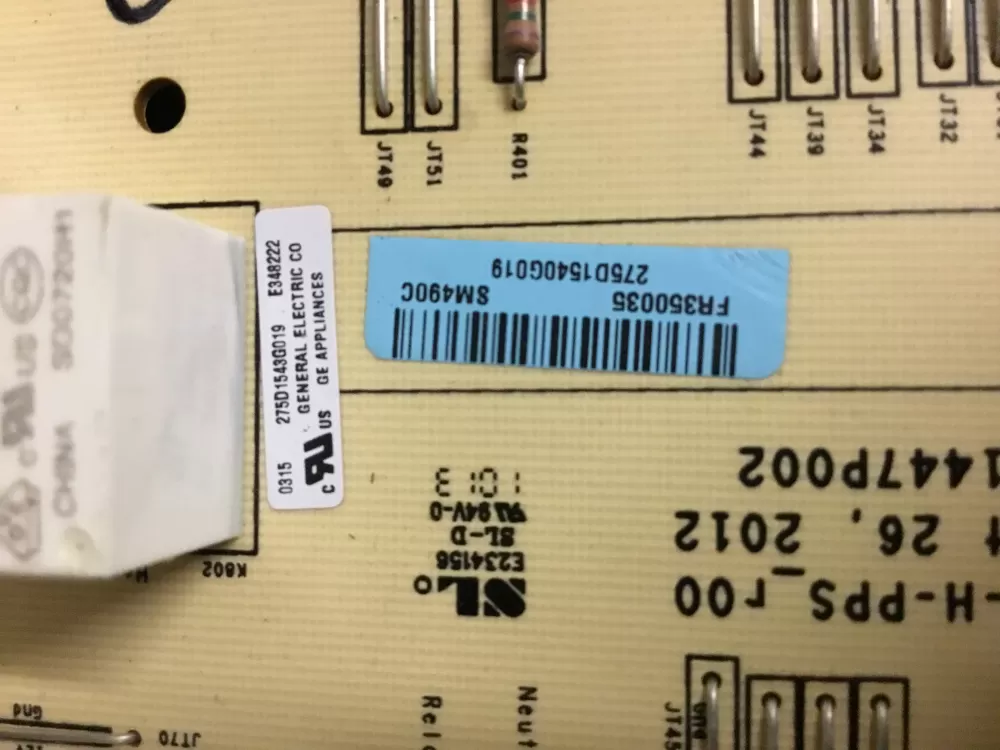 GE WH12X22115 WH12X26034 275D1540G019 Washer Control Board AZ14606 | NRV307