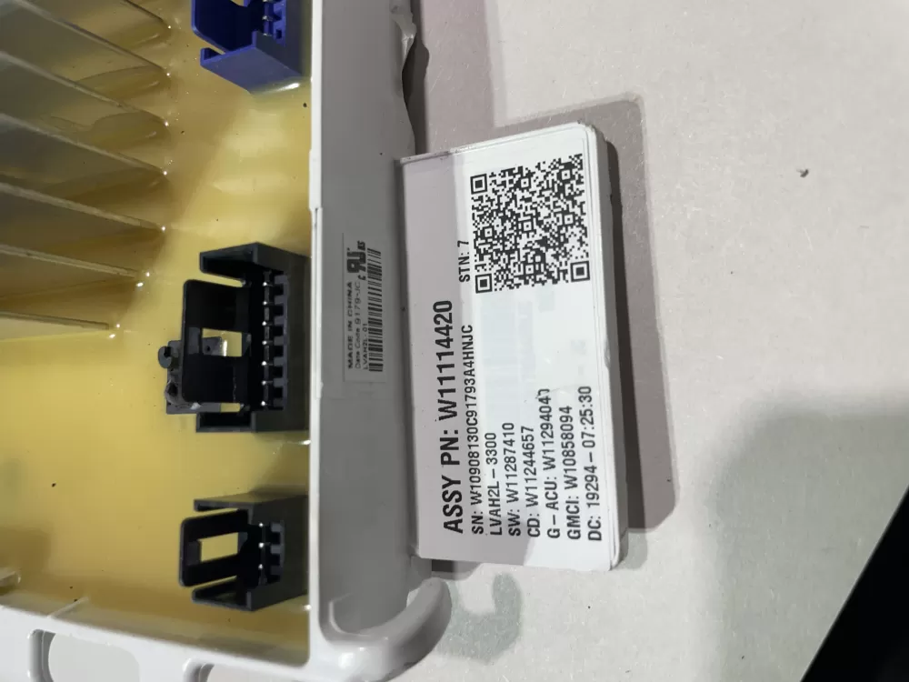 Whirlpool Maytag W11114420 W11266624 Washer Control Board AZ143890 | Wm2419