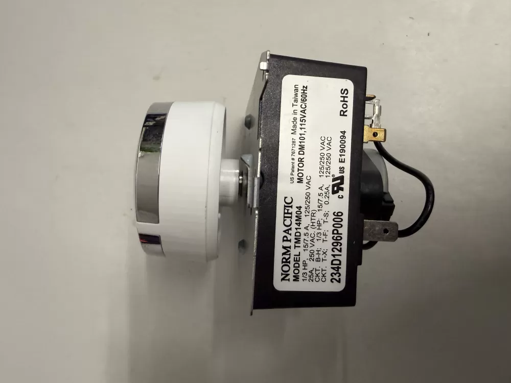 GE TMD14M04 234D1296P006 Dryer Timer AZ228687 | KM2692