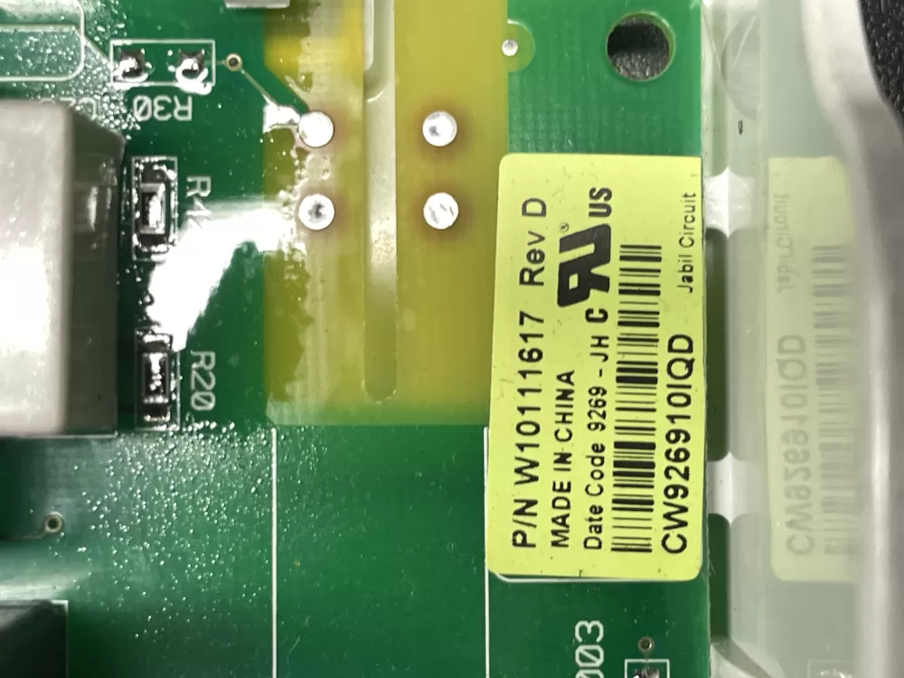 Whirlpool Dryer Control Board WPW10111617 AZ35806 | Wm448