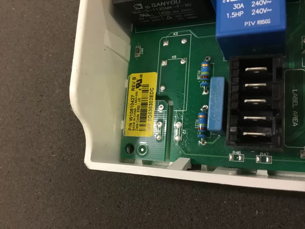 Whirlpool W10810427 Dryer Control Board AZ80419 | NR1083