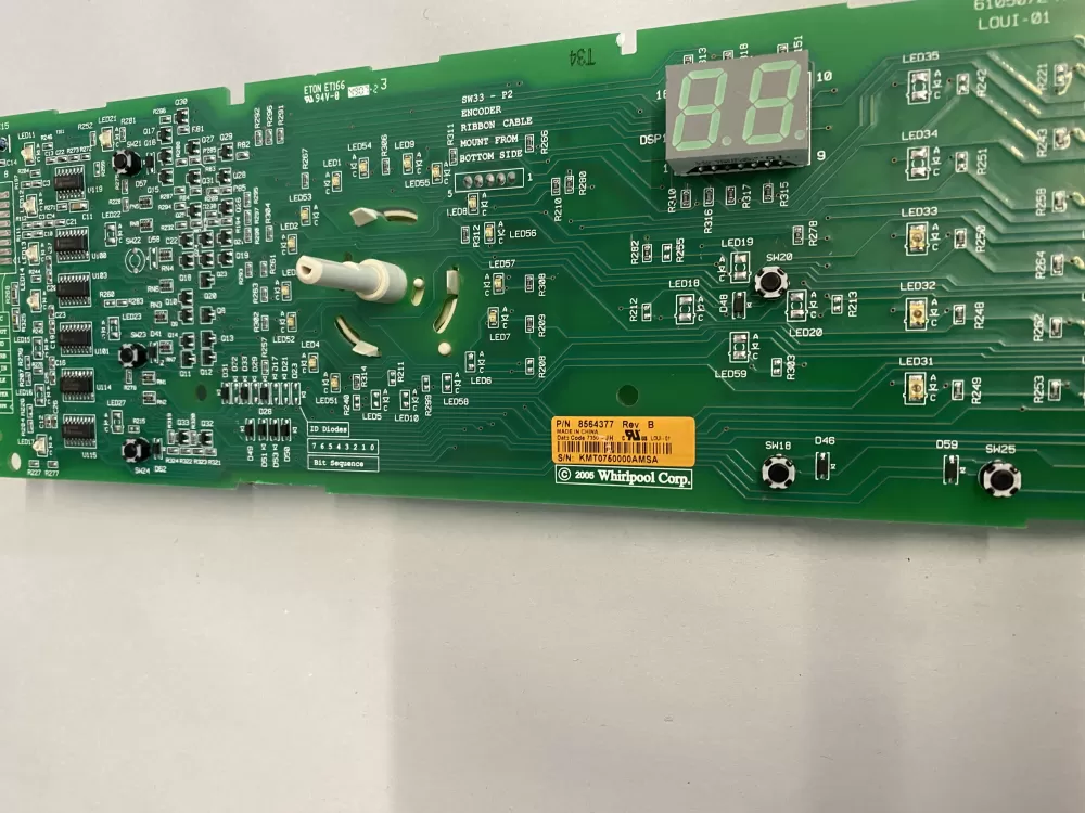 Whirlpool Kenmore 8564377 8564383 Dryer Control Board AZ214392 | BK1757