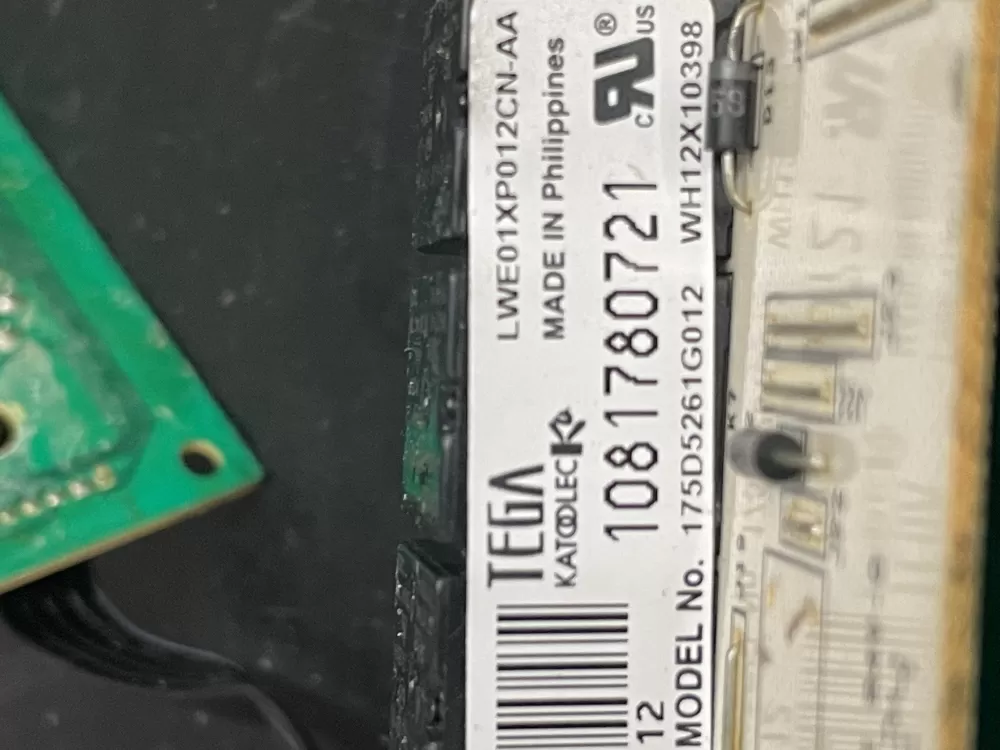 GE WH12X10398 175D5261G012 Washer Control Board AZ12379 | 581