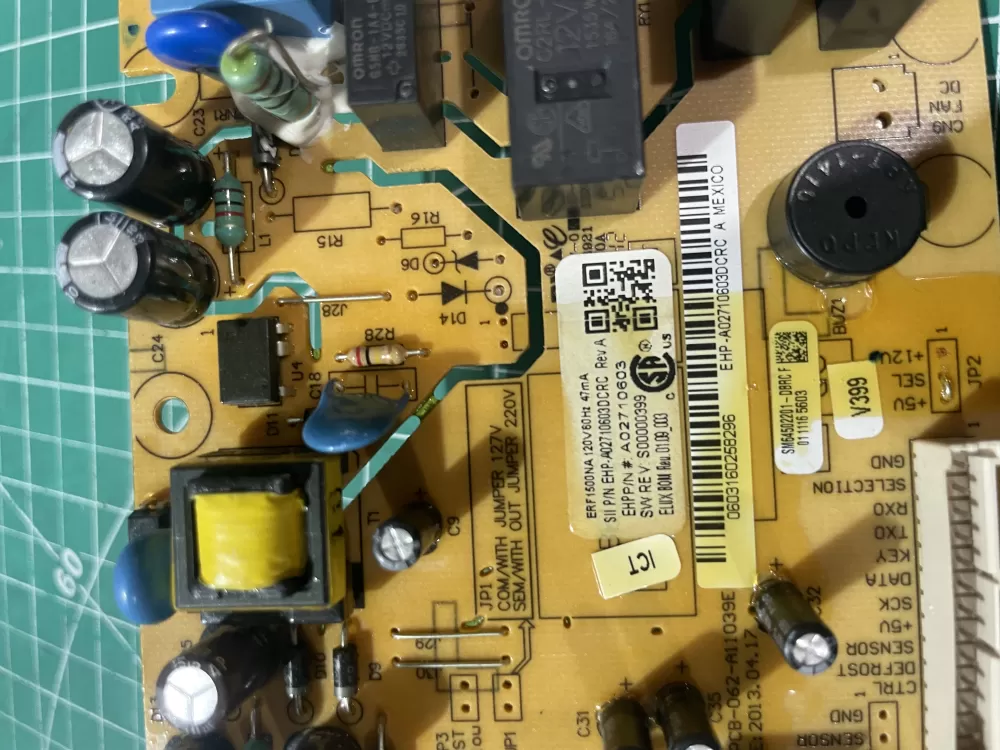 Electrolux ERF1500NA A02710603 Refrigerator Control Board AZ192593 | Wm378