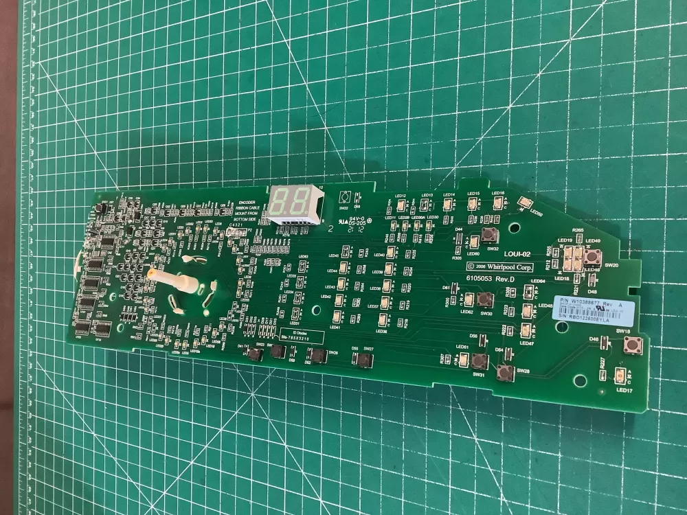W10388677 Whirlpool Dryer Board - Control