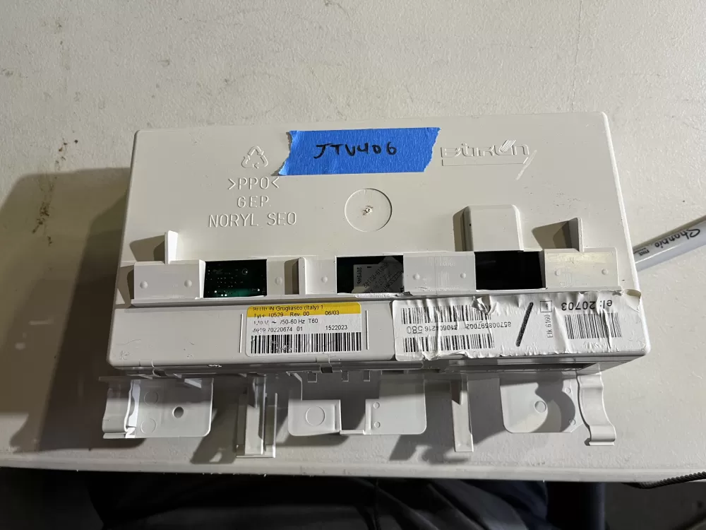 Whirlpool 46197022067401 Washer Main Control Board CCU AZ40751 | V406