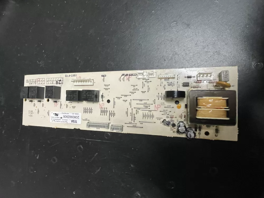 GE 165D7802P301 Dishwasher Control Board