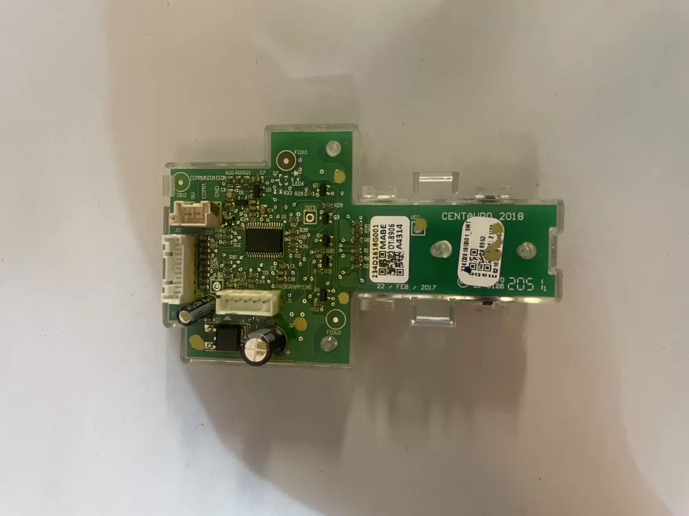 GE 234D2618G001 WE04X27284 Dryer Control Board AZ189800 | KM1237
